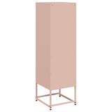 Buffet haut rose 36x39x123 cm acier