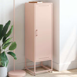 Buffet haut rose 36x39x123 cm acier