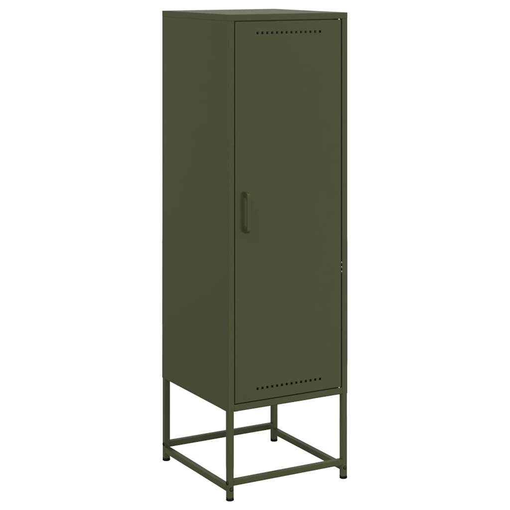 Buffet vert olive 36x39x123 cm acier