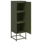 Buffet vert olive 36x39x123 cm acier