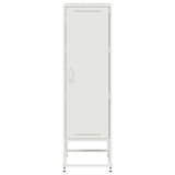 Buffet haut blanc 36x39x123 cm acier