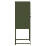 Buffet vert olive 36x39x107 cm acier