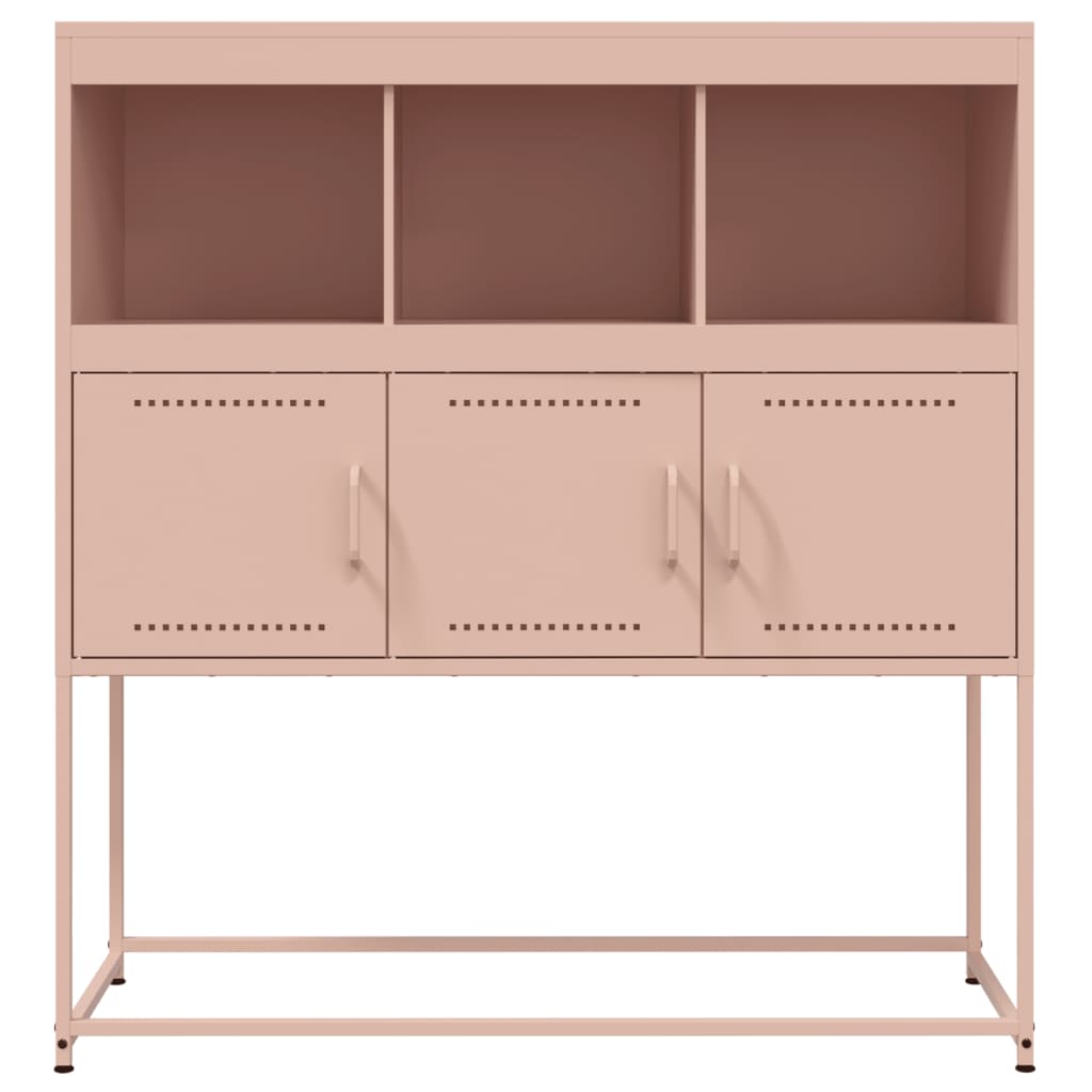 Rosa Sideboard 100,5x39x107 cm Stahl