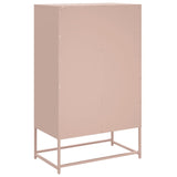 Buffet haut rose 68x39x111,5 cm acier