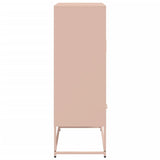 High pink sideboard 68x39x111.5 cm steel