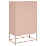 High pink sideboard 68x39x111.5 cm steel