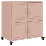 Rosa Sideboard 68x39x72 cm aus Stahl