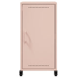 Rosa Sideboard 36x39x72 cm aus Stahl