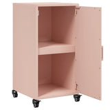 Rosa Sideboard 36x39x72 cm aus Stahl