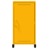 Buffet jaune moutarde 36x39x72 cm acier