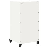 Buffet blanc 36x39x72 cm acier