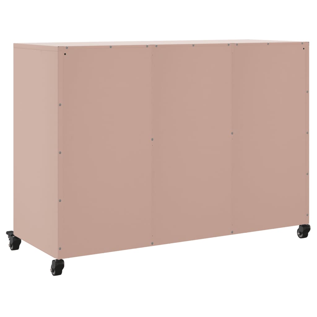 Rosa Sideboard 100,5x39x72 cm Stahl