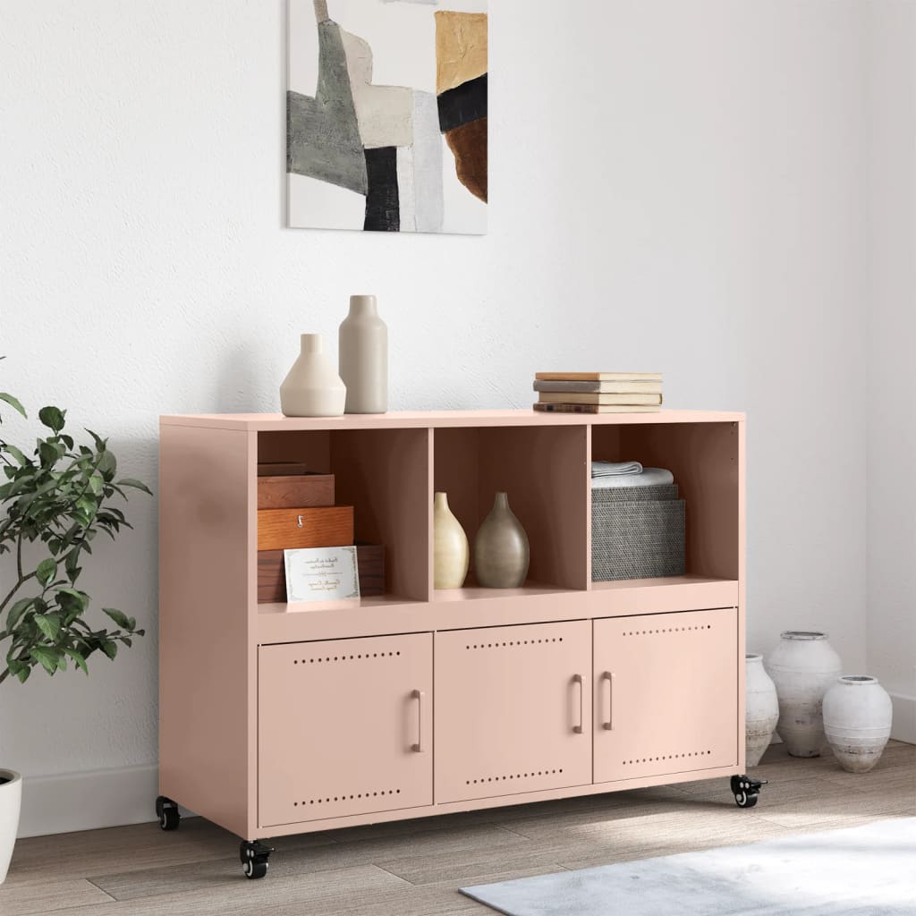 Rosa Sideboard 100,5x39x72 cm Stahl