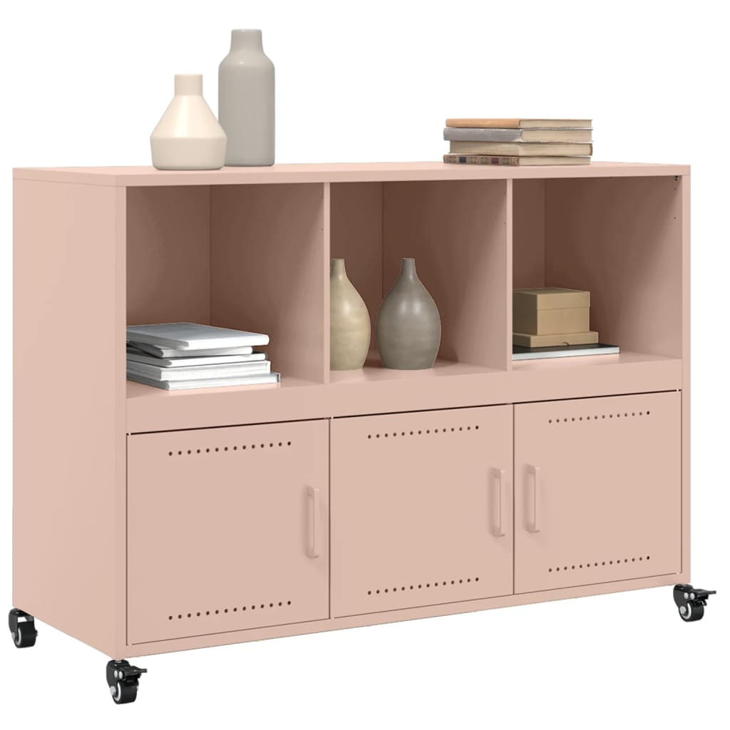 Rosa Sideboard 100,5x39x72 cm Stahl