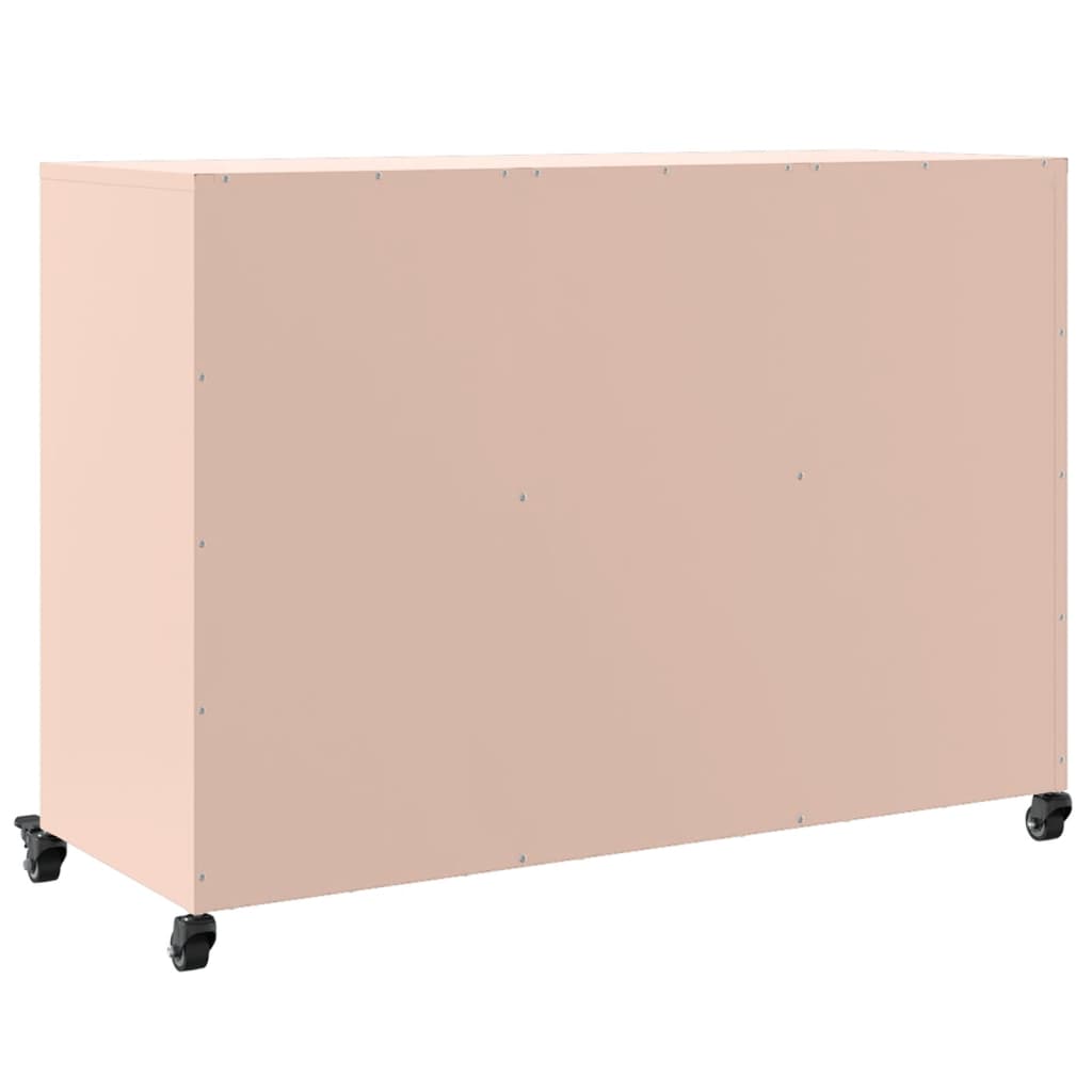 Rosa Sideboard 100,5x39x72 cm Stahl