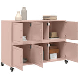 Rosa Sideboard 100,5x39x72 cm Stahl