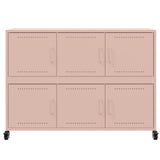 Rosa Sideboard 100,5x39x72 cm Stahl