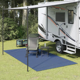 Blaue Camping-Bodenplane 4x2 m