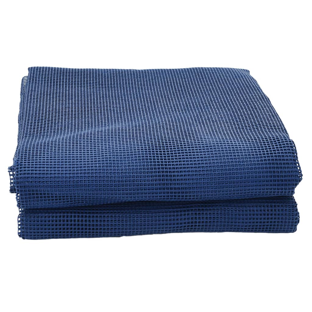 Tapis de sol de camping bleu 4x2,5 m