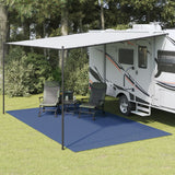 Blaue Camping-Bodenplane 5x3 m