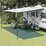 Grüne Camping-Bodenplane 6x2,5 m