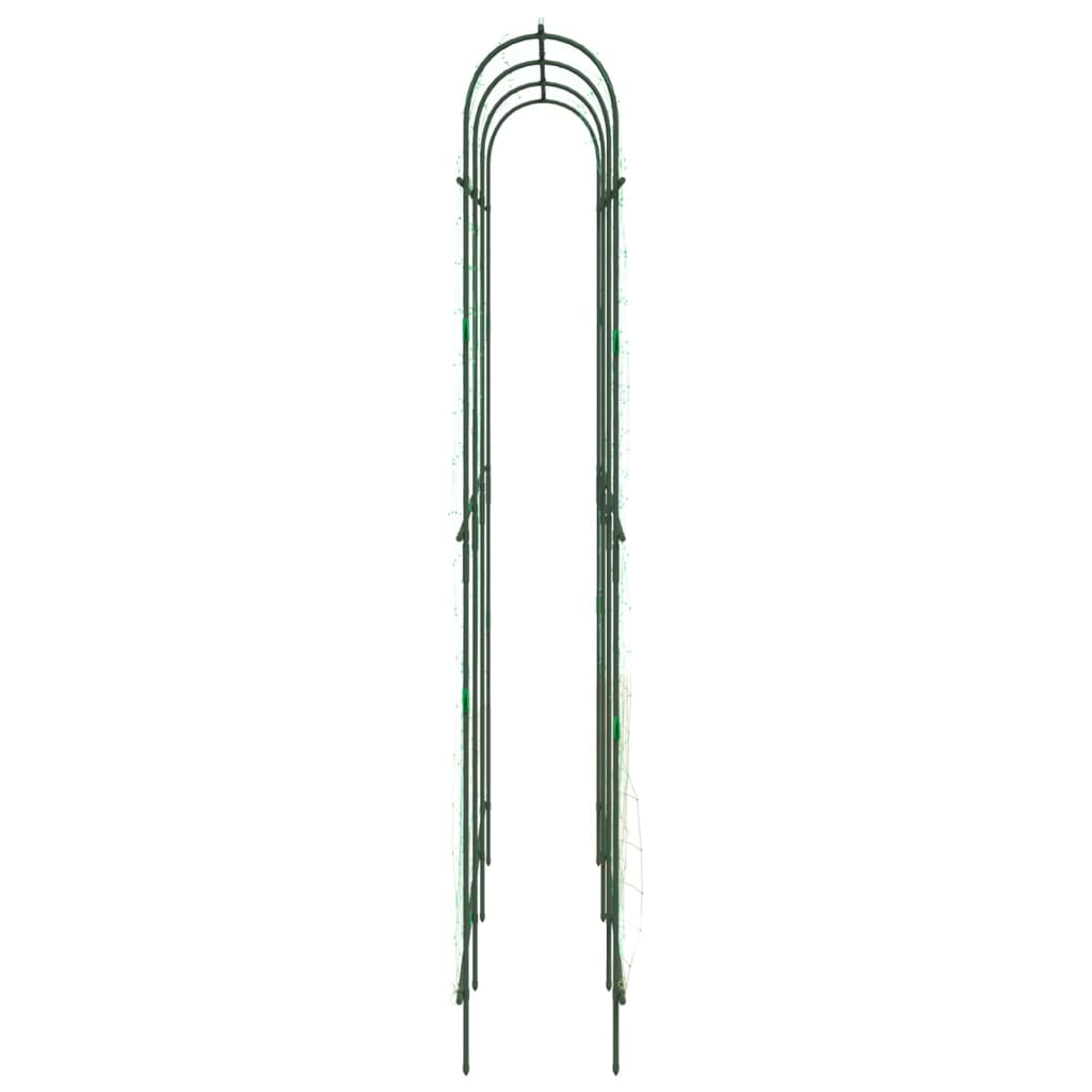 Treillis de jardin pour plantes grimpantes 2 pcs forme en U