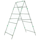 Garden Trellis for Climbing Plants 3pcs A Shape Steel