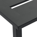 Tabourets de bar lot de 2 noir acier enduit de poudre