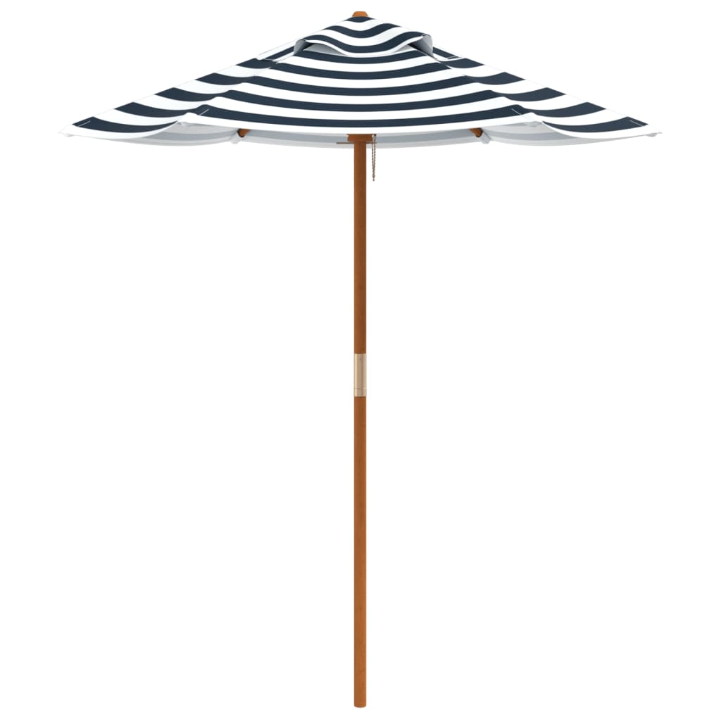 Parasol de jardin pour enfants avec poteau en bois Ø120x140 cm