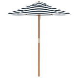 Parasol de jardin pour enfants avec poteau en bois Ø120x140 cm