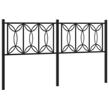 Tête de lit métal noir 160 cm