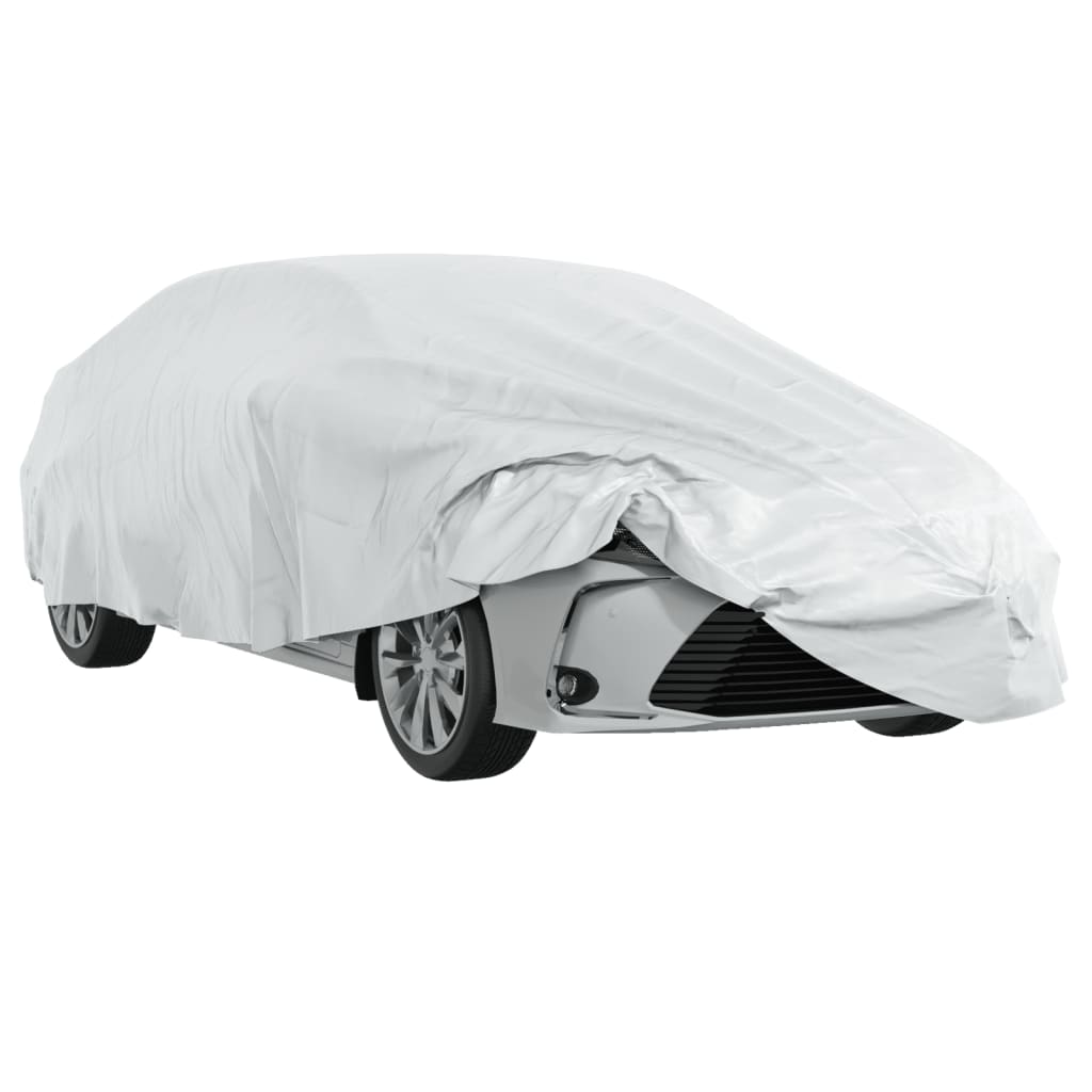 Sedan Car Cover with Full Buckle Straps L