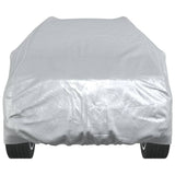 SUV Car Cover with Full Buckle Straps Silver XL