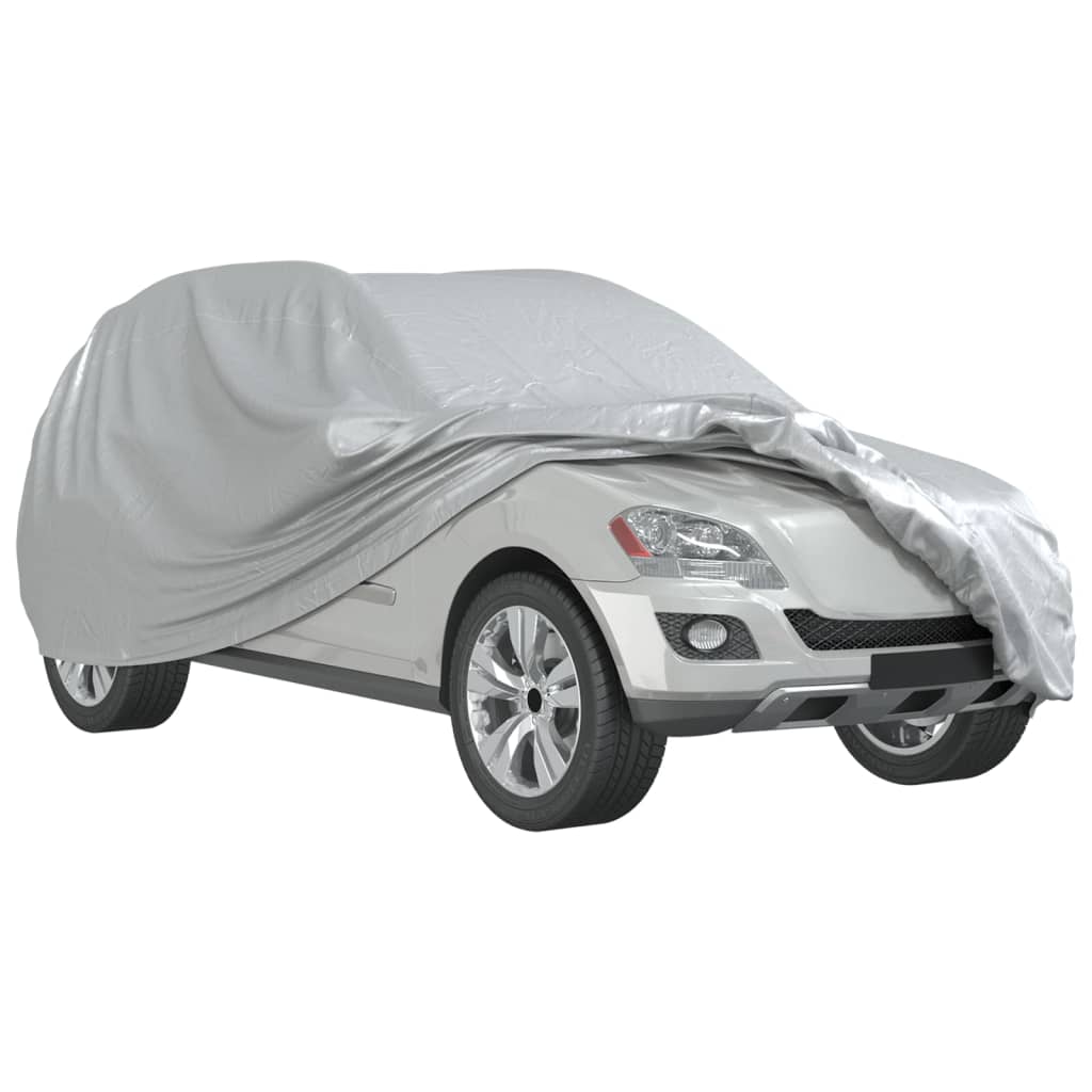 SUV Car Cover with Full Buckle Straps L PEVA