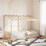 Lit pour enfants sans matelas 100x200 cm bois massif de pin