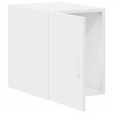 Armoire murale blanc 30x42,5x40 cm bois d'ingénierie