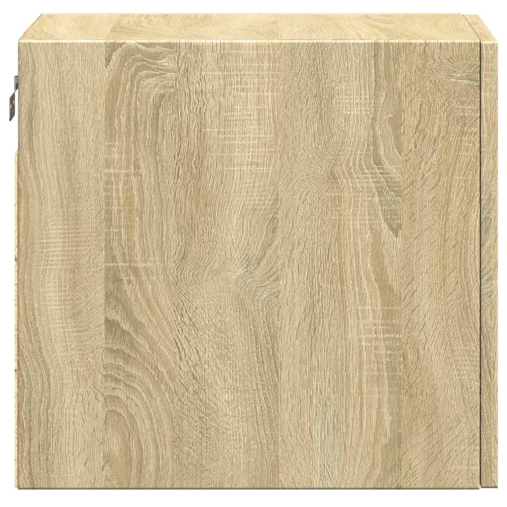 Sonoma oak wall cabinet 30x42.5x40 cm engineered wood