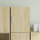 Sonoma oak wall cabinet 30x42.5x40 cm engineered wood