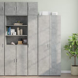 Armoire murale gris béton 30x42,5x40 cm bois d'ingénierie