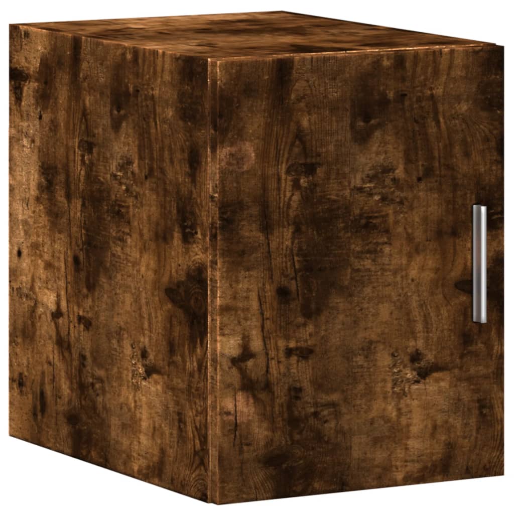 Wandschrank aus geräucherter Eiche, 30 x 42,5 x 40 cm, Holzwerkstoff