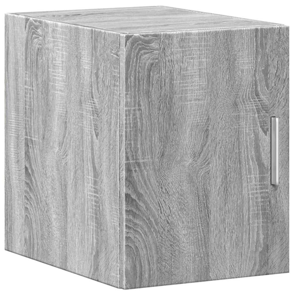 Sonoma grauer Wandschrank 30x42,5x40 cm, Holzwerkstoff