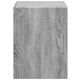 Armoire murale sonoma gris 30x42,5x40 cm bois d'ingénierie