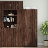 Wandschrank aus brauner Eiche, 30 x 42,5 x 40 cm, Holzwerkstoff