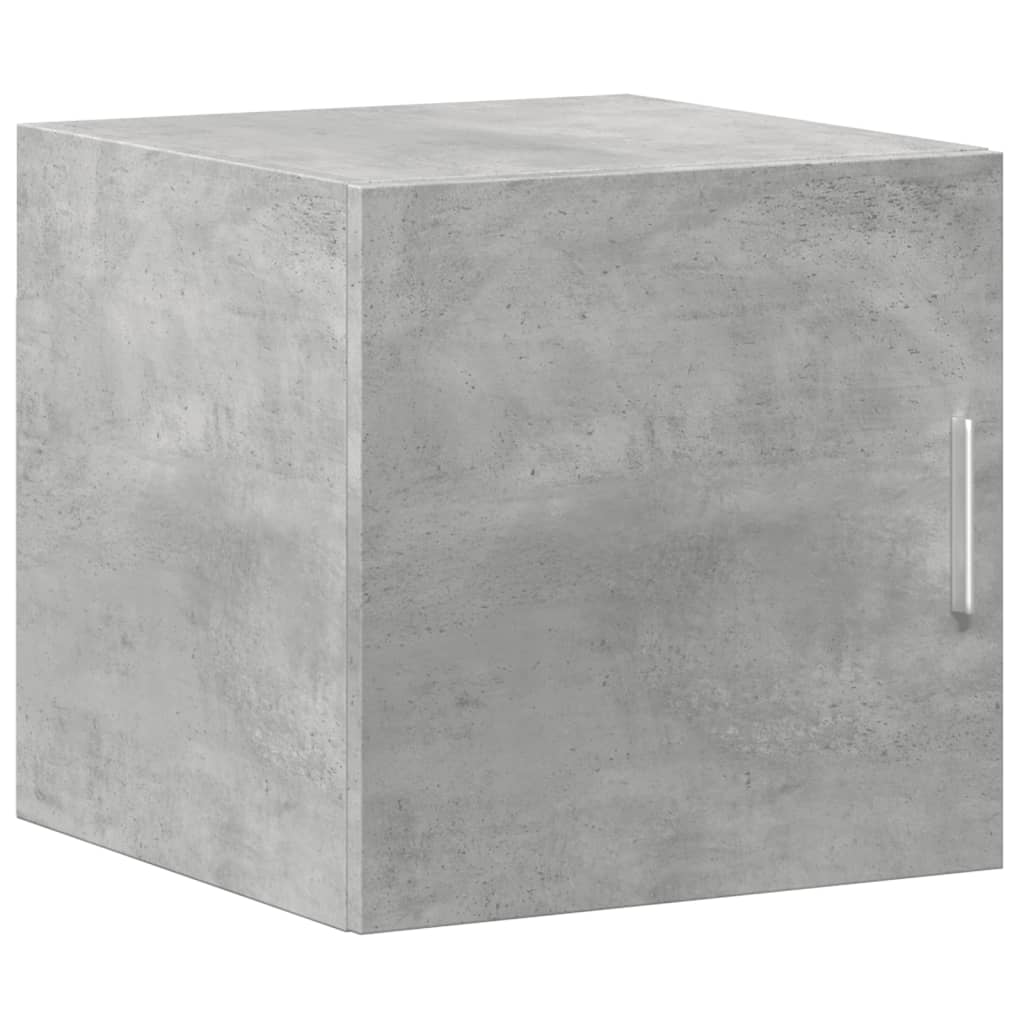 Armoire murale gris béton 40x42,5x40 cm bois d'ingénierie