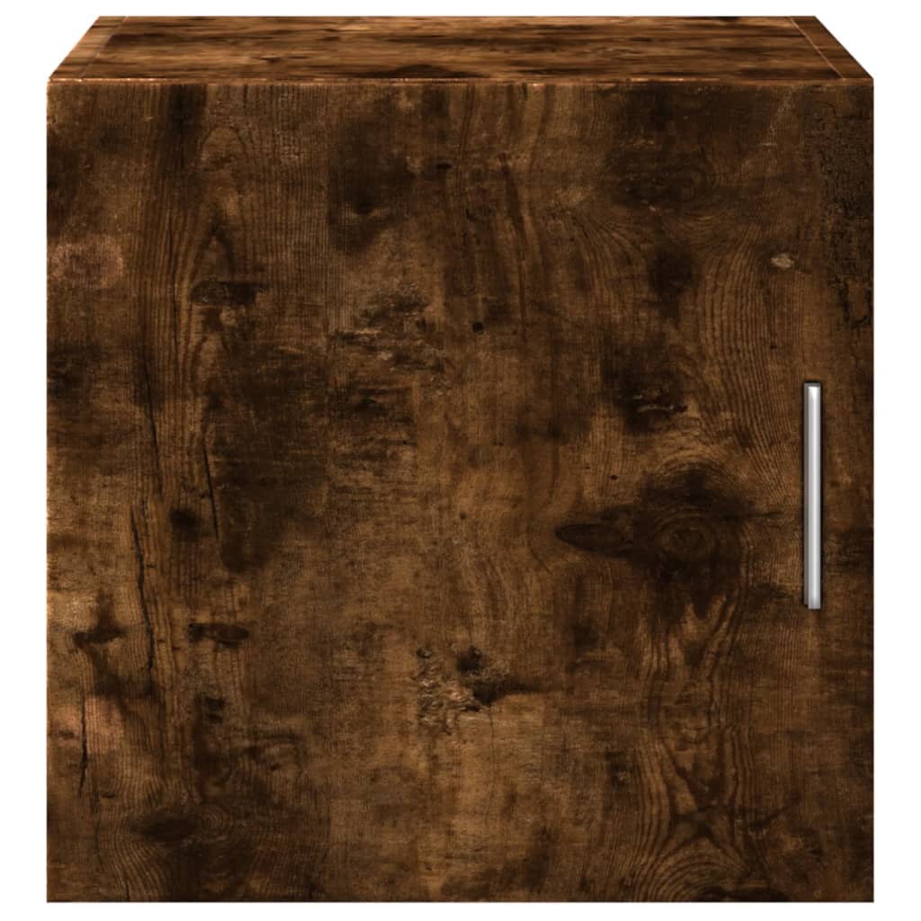 Wandschrank aus geräucherter Eiche, 40 x 42,5 x 40 cm, Holzwerkstoff