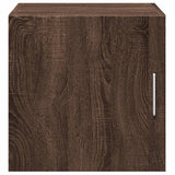 Wall cabinet brown oak 40x42.5x40 cm engineered wood