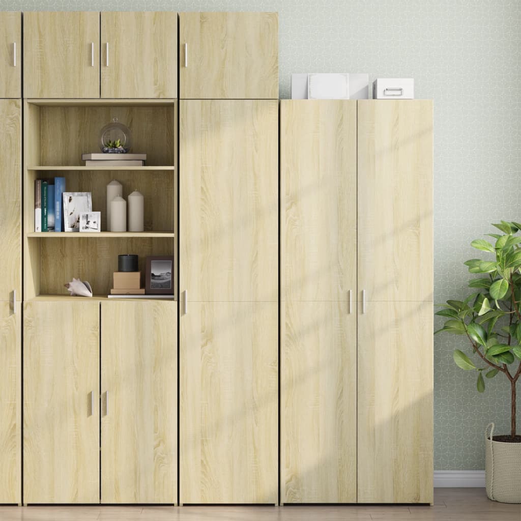 Wandschrank aus Sonoma-Eiche, 45 x 42,5 x 40 cm, Holzwerkstoff