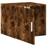 Wandschrank aus geräucherter Eiche, 45 x 42,5 x 40 cm, Holzwerkstoff