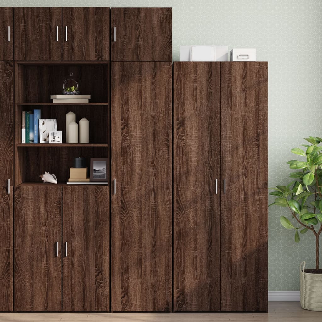 Armoire murale chêne marron 45x42,5x40 cm bois d'ingénierie