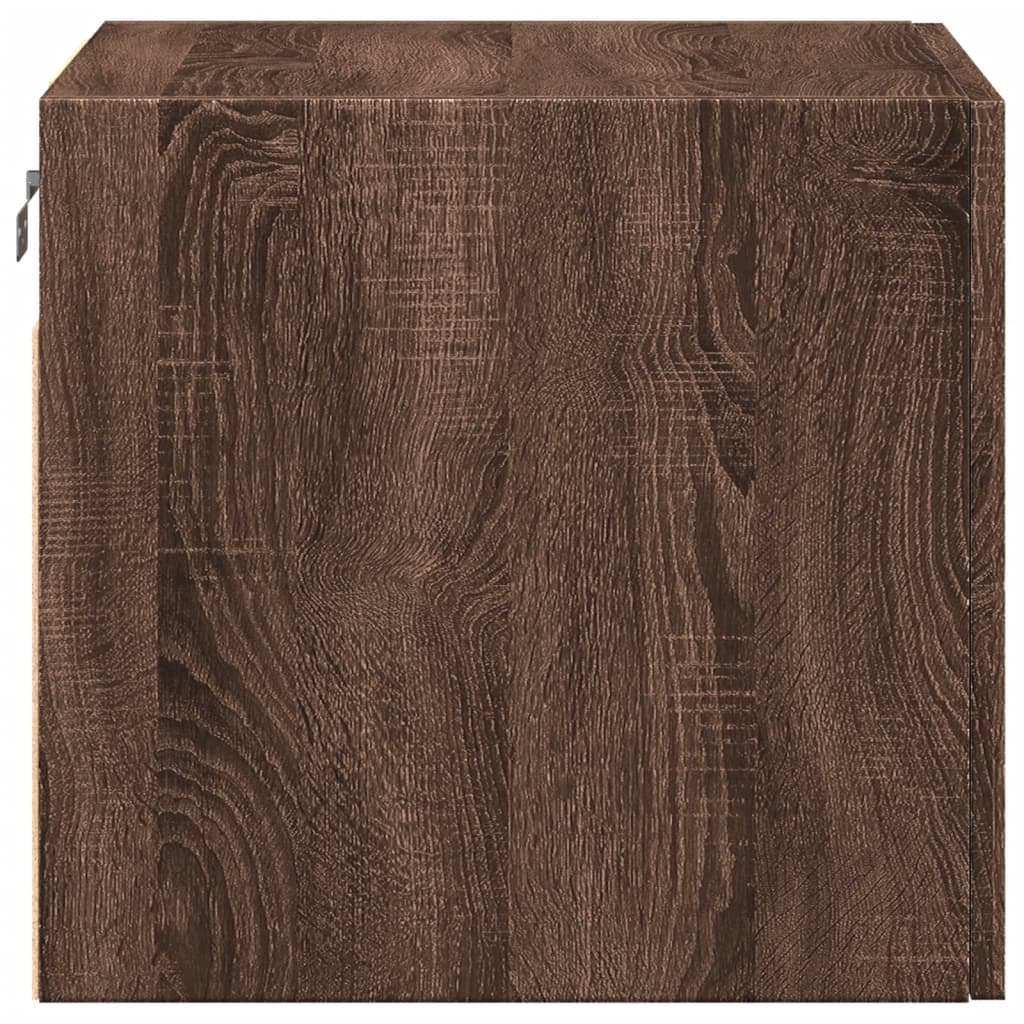 Armoire murale chêne marron 45x42,5x40 cm bois d'ingénierie